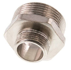G 1 1/4'' x G 3/4'' Vernickeltes Messing Doppelnippel 16 bar