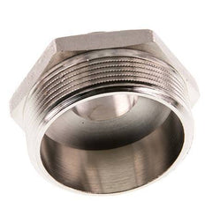 G 2'' x G 1'' Vernickeltes Messing Doppelnippel 16 bar