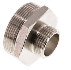 G 2'' x G 1'' Vernickeltes Messing Doppelnippel 16 bar