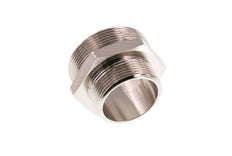 G 2'' x G 1 1/2'' Vernickeltes Messing Doppelnippel 16 bar