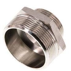 G 2'' x G 1 1/4'' Vernickeltes Messing Doppelnippel 16 bar