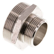 G 2'' x G 1 1/4'' Vernickeltes Messing Doppelnippel 16 bar