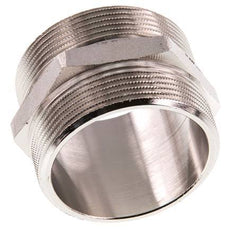 G 2'' Messing vernickelt Doppelnippel 16 bar