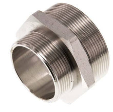 G 2 1/2'' x G 2'' Vernickeltes Messing Doppelnippel 16 bar