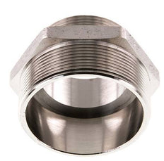 G 2 1/2'' x G 2'' Vernickeltes Messing Doppelnippel 16 bar