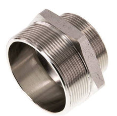 G 2 1/2'' x G 2'' Vernickeltes Messing Doppelnippel 16 bar