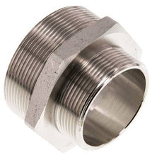 G 2 1/2'' x G 2'' Vernickeltes Messing Doppelnippel 16 bar