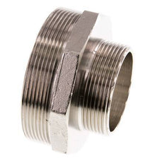 G 3'' x G 2'' Vernickeltes Messing Doppelnippel 16 bar