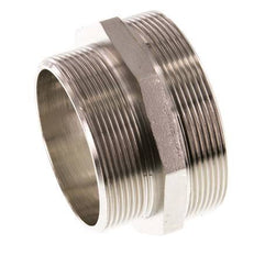 G 3'' x G 2 1/2'' Vernickeltes Messing Doppelnippel 16 bar