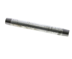 R 1/2'' Zinc plated Steel Double Pipe Nipple 50 Bar DIN 2982 - 180mm [5 Pieces]