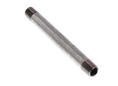 R 1/4'' Zinc plated Steel Double Pipe Nipple 50 Bar DIN 2982 - 120mm [2 Pieces]
