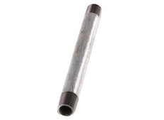 R 1/4'' Zinc plated Steel Double Pipe Nipple 50 Bar DIN 2982 - 120mm [2 Pieces]