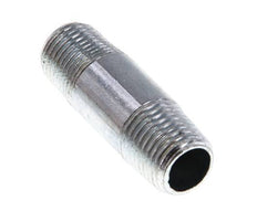R 1/4'' Zinc plated Steel Double Pipe Nipple 50 Bar DIN 2982 - 40mm [2 Pieces]