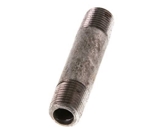R 1/4'' Zinc plated Steel Double Pipe Nipple 50 Bar DIN 2982 - 60mm [2 Pieces]
