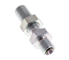 G 1/8'' Verzinktes Stahlschott Doppelnippel 475 Bar - Hydraulisch