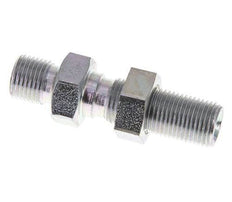G 1/8'' Verzinktes Stahlschott Doppelnippel 475 Bar - Hydraulisch
