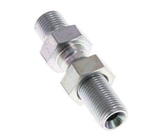 G 1/8'' Verzinktes Stahlschott Doppelnippel 475 Bar - Hydraulisch