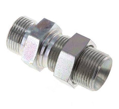 G 3/4'' Verzinkter Stahl Schottwand Doppelnippel 325 Bar - Hydraulisch