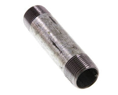 R 3/4'' Zinc plated Steel Double Pipe Nipple 50 Bar DIN 2982 - 100mm [5 Pieces]