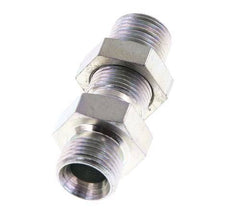 G 3/8'' Verzinktes Stahlschott Doppelnippel 325 Bar - Hydraulisch