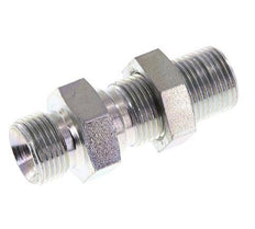 G 3/8'' Verzinktes Stahlschott Doppelnippel 325 Bar - Hydraulisch