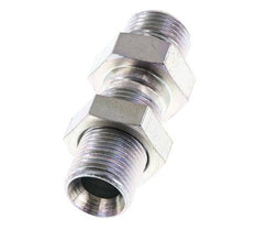 G 3/8'' Verzinktes Stahlschott Doppelnippel 325 Bar - Hydraulisch