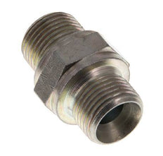 G 3/8'' Zinc plated Steel Double Nipple 400 Bar - Hydraulic [2 Pieces]