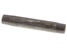 R 3/8'' Zinc plated Steel Double Pipe Nipple 50 Bar DIN 2982 - 100mm [2 Pieces]