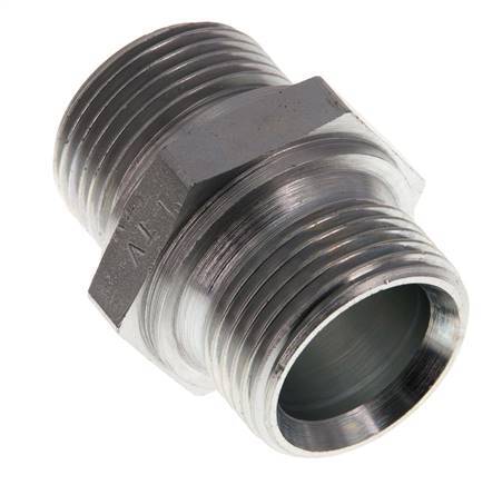 G 1'' Verzinkter Stahl Doppelnippel 345 Stange - Hydraulisch