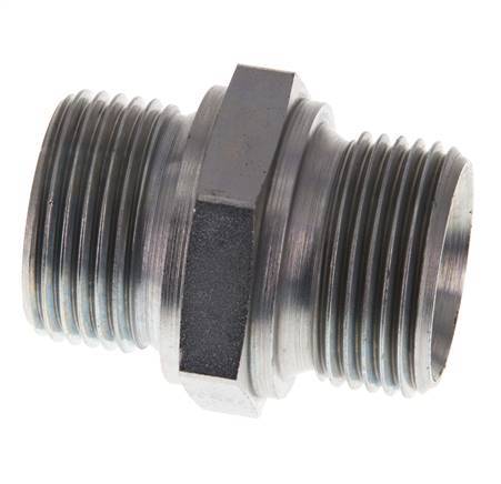 G 1'' Verzinkter Stahl Doppelnippel 345 Stange - Hydraulisch