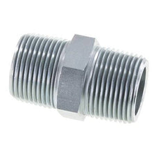 1'' NPT Zinc plated Steel Double Nipple 140 Bar - Hydraulic