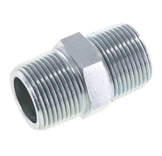 1'' NPT Zinc plated Steel Double Nipple 140 Bar - Hydraulic