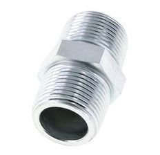 1'' NPT Zinc plated Steel Double Nipple 140 Bar - Hydraulic
