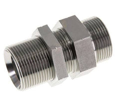 G 1 1/4'' Verzinktes Stahlschott Doppelnippel 190 Bar - Hydraulisch