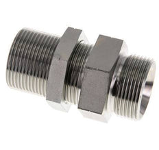 G 1 1/4'' Verzinktes Stahlschott Doppelnippel 190 Bar - Hydraulisch