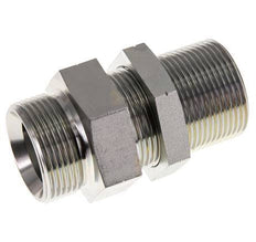 G 1 1/4'' Verzinktes Stahlschott Doppelnippel 190 Bar - Hydraulisch