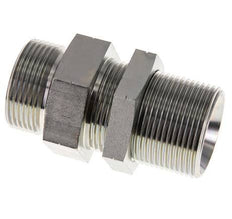 G 1 1/4'' Verzinktes Stahlschott Doppelnippel 190 Bar - Hydraulisch