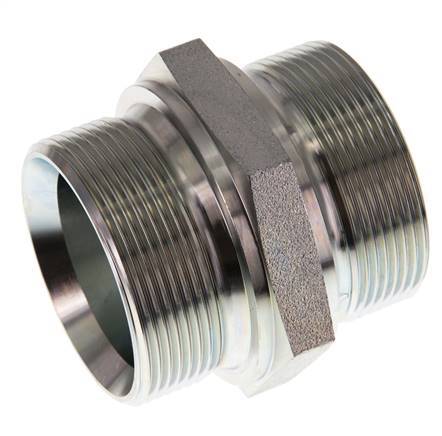 G 2'' Doppelnippel aus verzinktem Stahl 160 bar - Hydraulisch