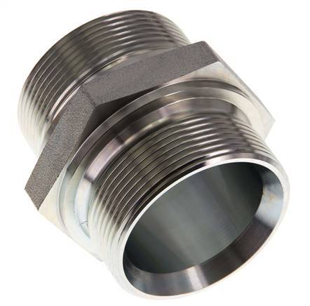 G 2'' Doppelnippel aus verzinktem Stahl 160 bar - Hydraulisch