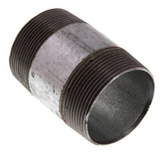 R 2'' Zinc plated Steel Double Pipe Nipple 50 Bar DIN 2982 - 80mm [2 Pieces]