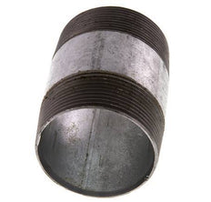 R 2'' Zinc plated Steel Double Pipe Nipple 50 Bar DIN 2982 - 80mm [2 Pieces]