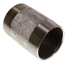 R 3'' Zinc plated Steel Double Pipe Nipple 50 Bar DIN 2982 - 120mm