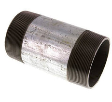 R 3'' Zinc plated Steel Double Pipe Nipple 50 Bar DIN 2982 - 150mm