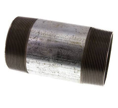 R 3'' Zinc plated Steel Double Pipe Nipple 50 Bar DIN 2982 - 150mm