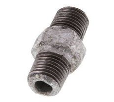R 1/4'' Zinc plated Cast iron Double Nipple 25 Bar [2 Pieces]