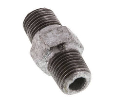 R 1/4'' Zinc plated Cast iron Double Nipple 25 Bar [2 Pieces]