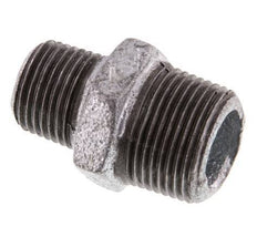 R 3/4'' x R 1/2'' Zinc plated Cast iron Double Nipple 25 Bar [2 Pieces]