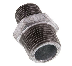 R 3/4'' x R 1/2'' Zinc plated Cast iron Double Nipple 25 Bar [2 Pieces]