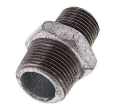 R 3/4'' x R 1/2'' Zinc plated Cast iron Double Nipple 25 Bar [2 Pieces]