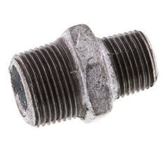 R 3/4'' x R 1/2'' Zinc plated Cast iron Double Nipple 25 Bar [2 Pieces]